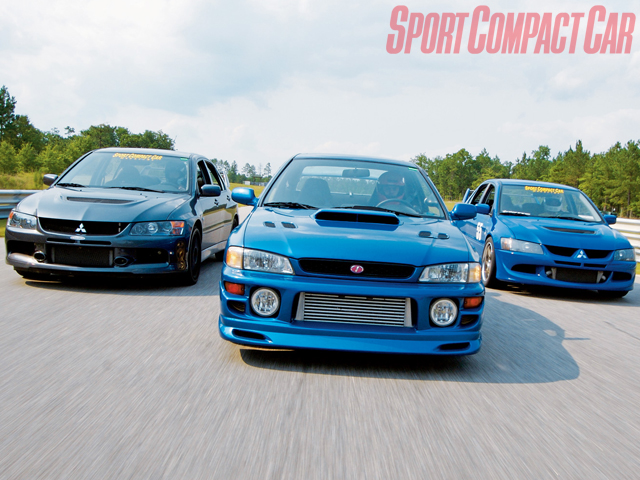 Mitsubishi Evolution vs Subaru Impreza
